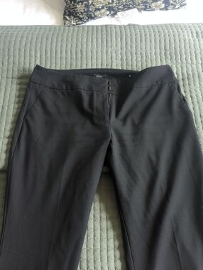 Ann Taylor Factory Black Women's Dress Pants with Hook Closure